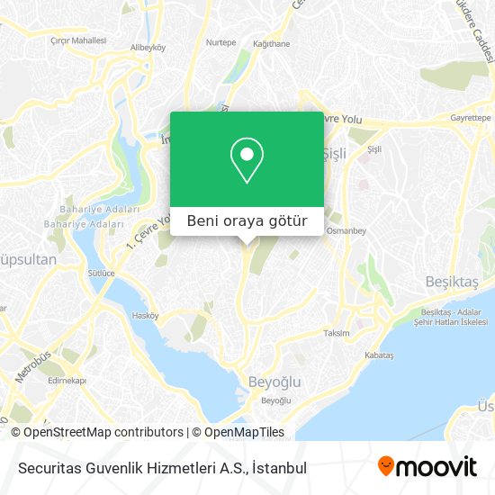 Securitas Guvenlik Hizmetleri A.S. harita