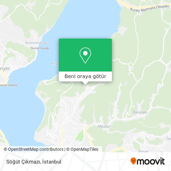 Söğüt Çıkmazı harita
