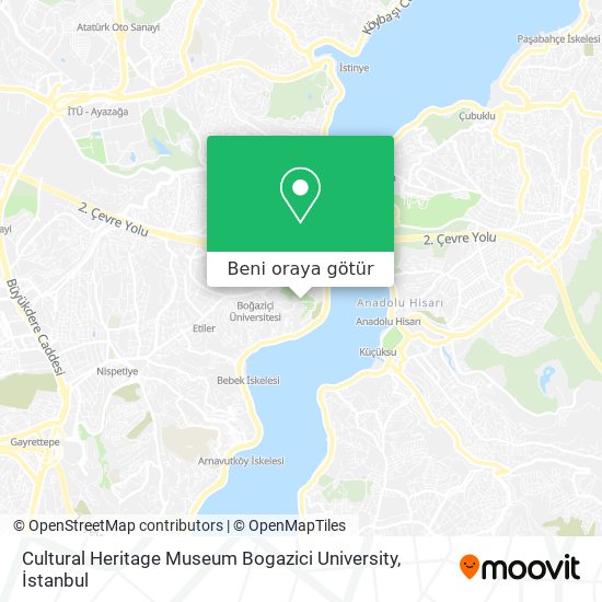 Cultural Heritage Museum Bogazici University harita