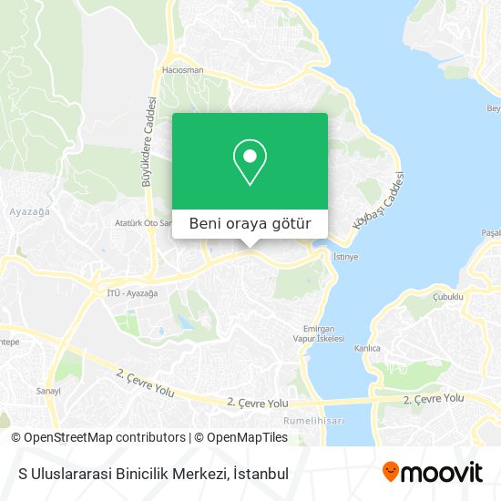 S Uluslararasi Binicilik Merkezi harita