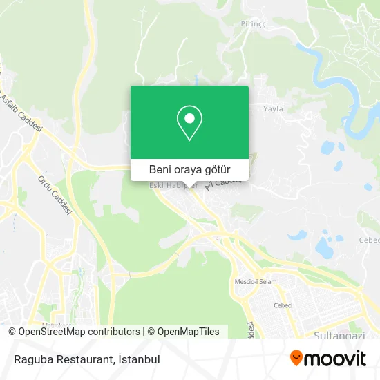 Raguba Restaurant harita