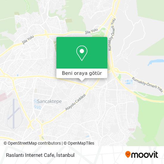 Raslantı Internet Cafe harita