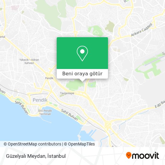 Güzelyalı Meydan harita