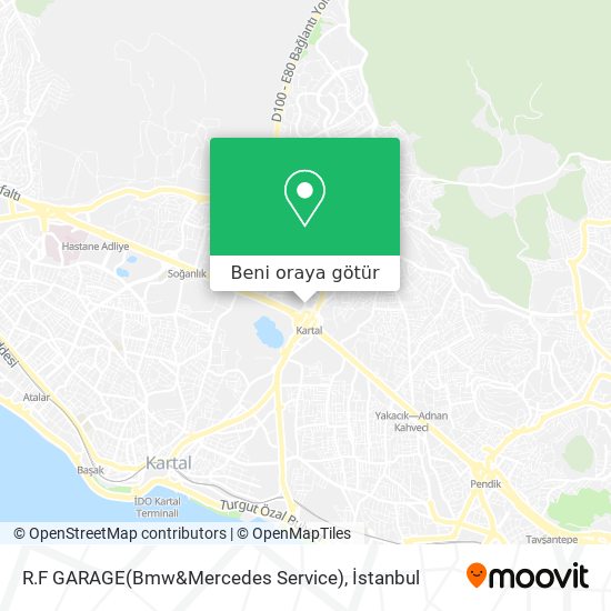 R.F GARAGE(Bmw&Mercedes Service) harita