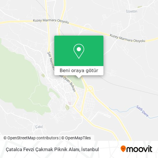 Çatalca Fevzi Çakmak Piknik Alanı harita