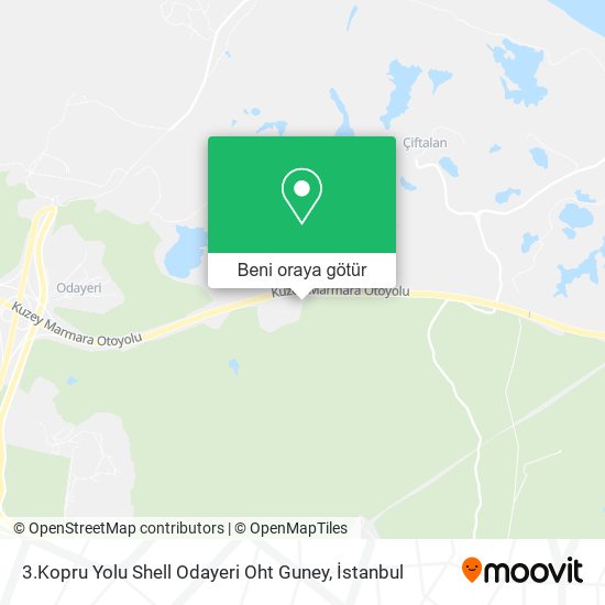 3.Kopru Yolu Shell Odayeri Oht Guney harita