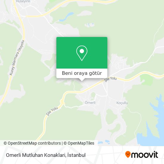 Omerli Mutluhan Konaklari harita