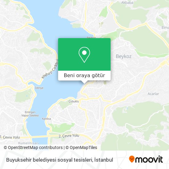 Buyuksehir belediyesi sosyal tesisleri harita