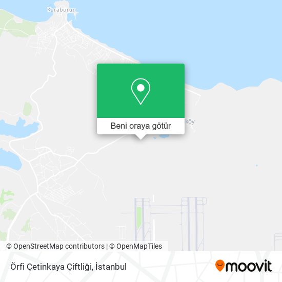 Örfi Çetinkaya Çiftliği harita