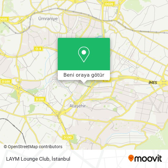 LAYM Lounge Club harita