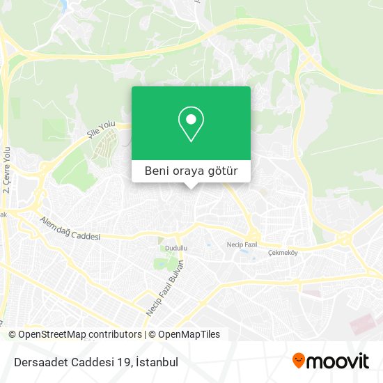 Dersaadet Caddesi 19 harita