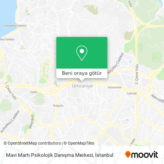Mavi Martı Psikolojik Danışma Merkezi harita