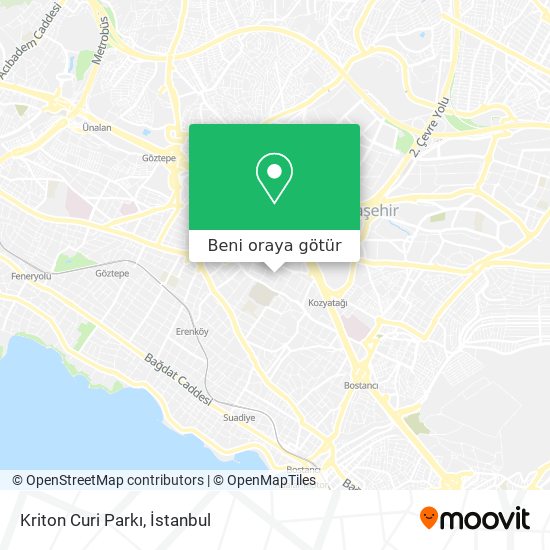 Kriton Curi Parkı harita