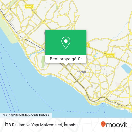İTB Reklam ve Yapı Malzemeleri harita