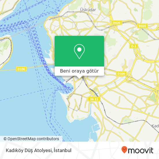 Kadıköy Düş Atolyesi harita