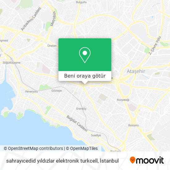 sahrayıcedid yıldızlar elektronik turkcell harita