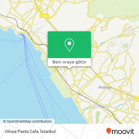 Olivya Pasta Cafe harita