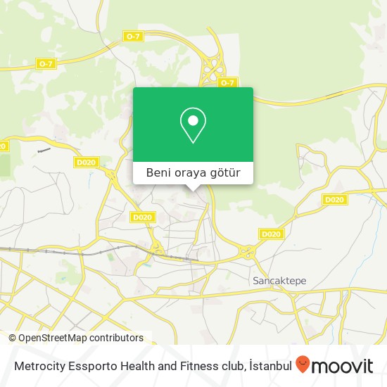 Metrocity Essporto Health and Fitness club harita