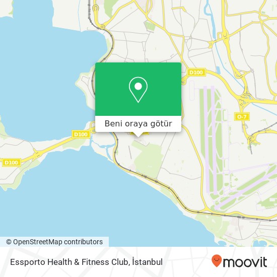 Essporto Health & Fitness Club harita