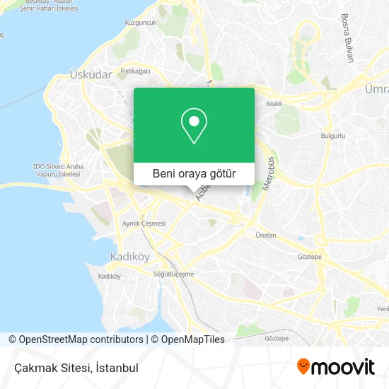 Çakmak Sitesi harita