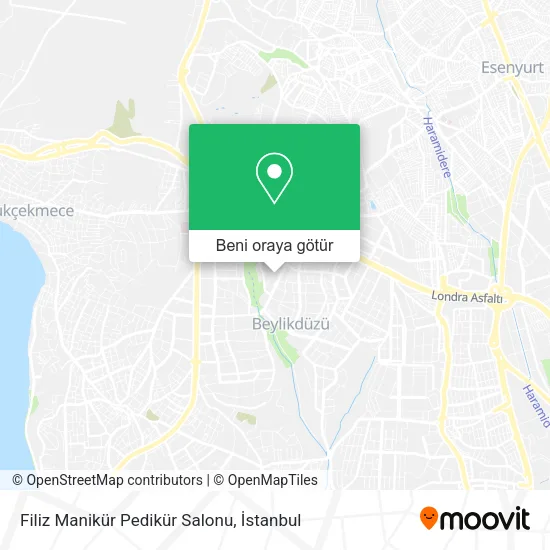Filiz Manikür Pedikür Salonu harita