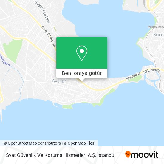Svat Güvenlik Ve Koruma Hizmetleri A.Ş harita
