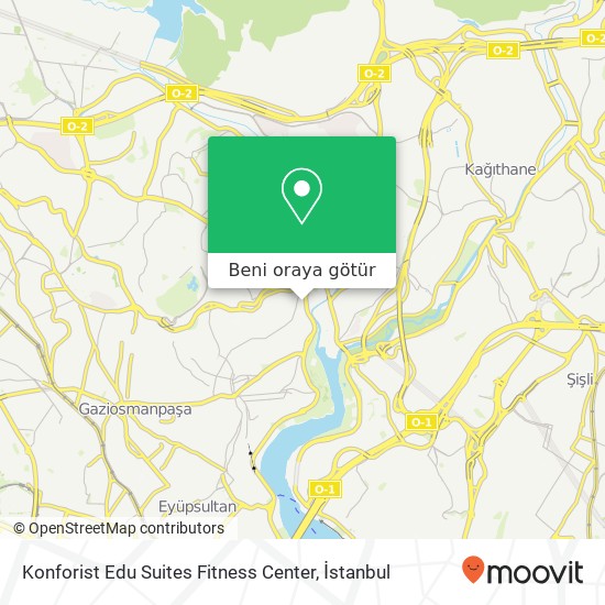 Konforist Edu Suites Fitness Center harita