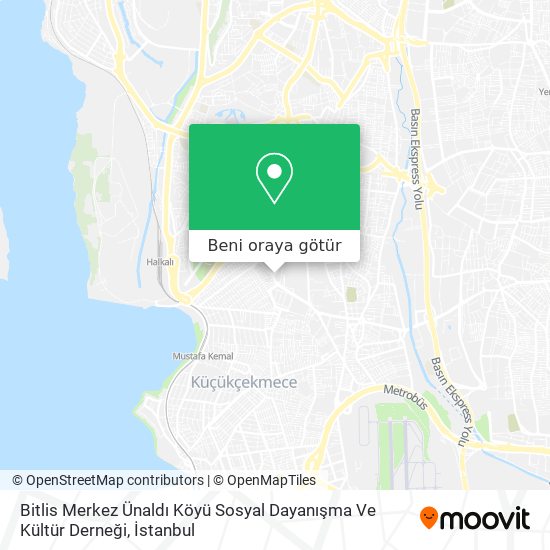 Bitlis Merkez Ünaldı Köyü Sosyal Dayanışma Ve Kültür Derneği harita