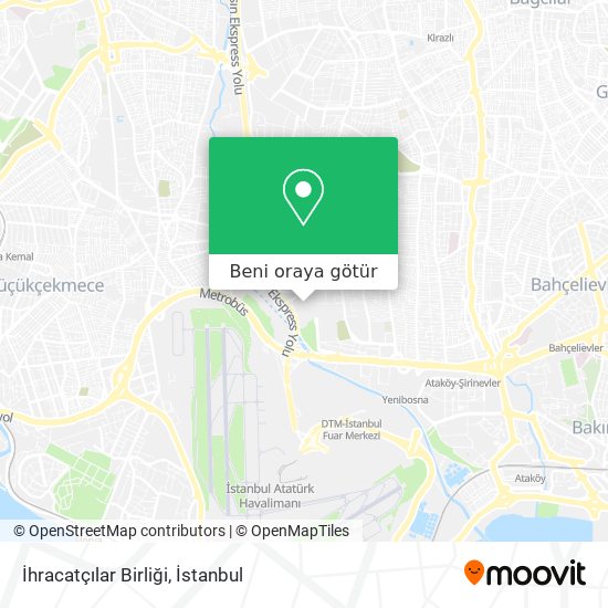 İhracatçılar Birliği harita
