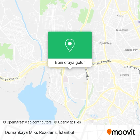 Dumankaya Miks Rezidans harita