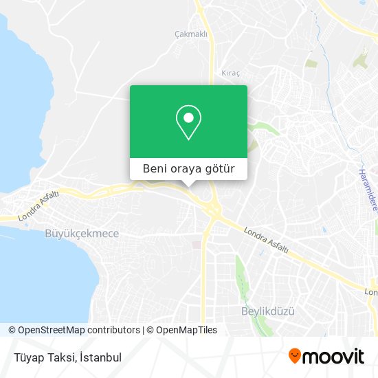 Tüyap Taksi harita