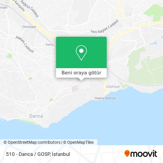 510 - Darıca / GOSP harita