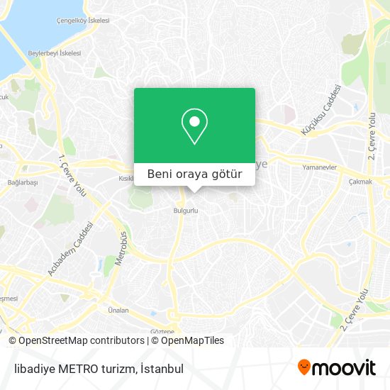 libadiye METRO turizm harita