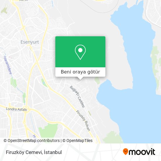 Firuzköy Cemevi harita