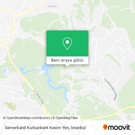 Semerkand Kurbankent Kesim Yeri harita