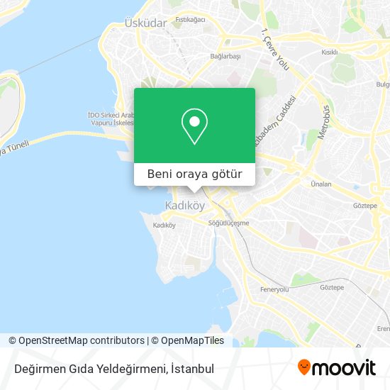 Değirmen Gıda Yeldeğirmeni harita