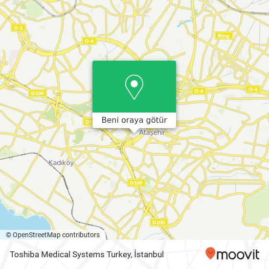 Toshiba Medical Systems Turkey harita