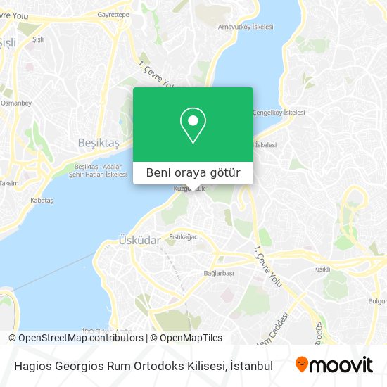 Hagios Georgios Rum Ortodoks Kilisesi harita