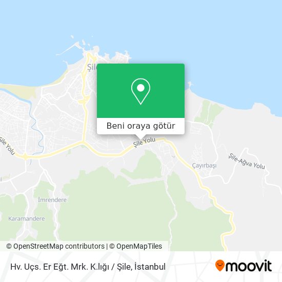 Hv. Uçs. Er Eğt. Mrk. K.lığı / Şile harita