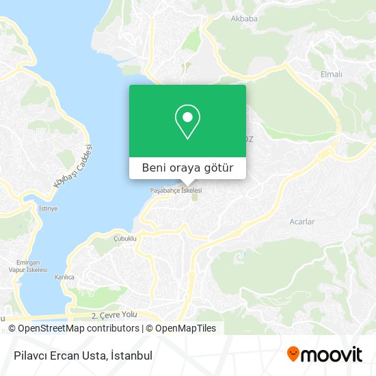 Pilavcı Ercan Usta harita