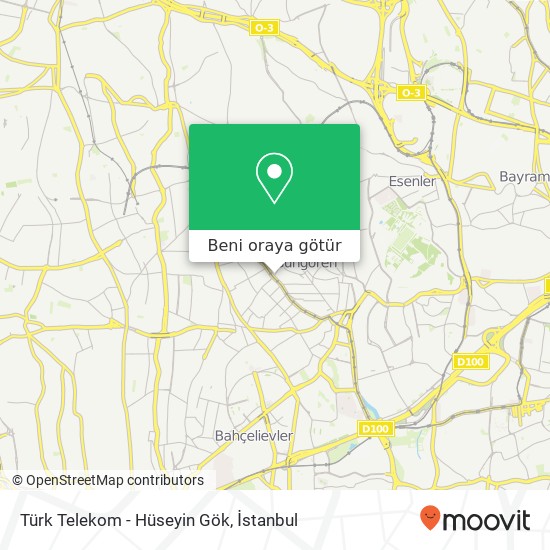 Türk Telekom - Hüseyin Gök harita