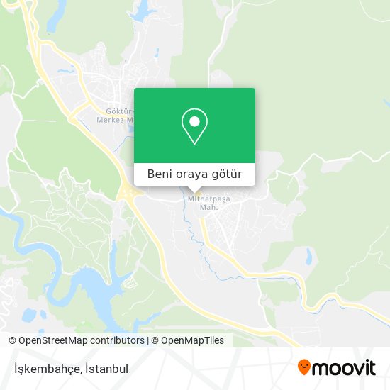 İşkembahçe harita