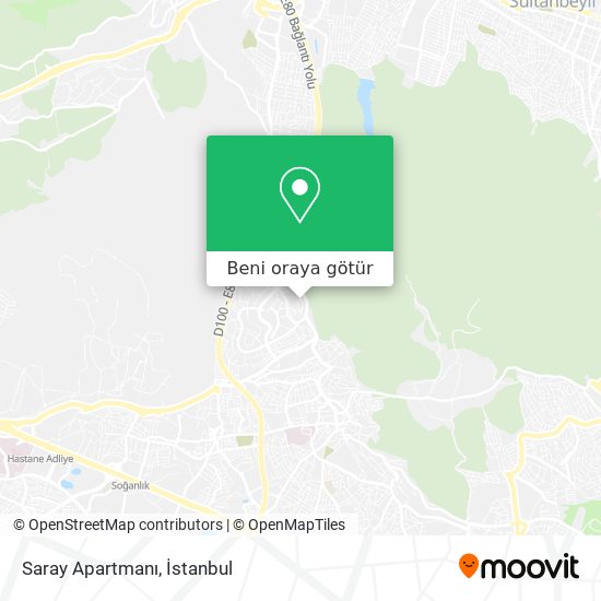 Saray Apartmanı harita