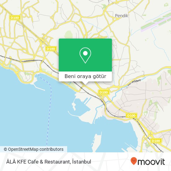 ÂLÂ KFE Cafe & Restaurant harita