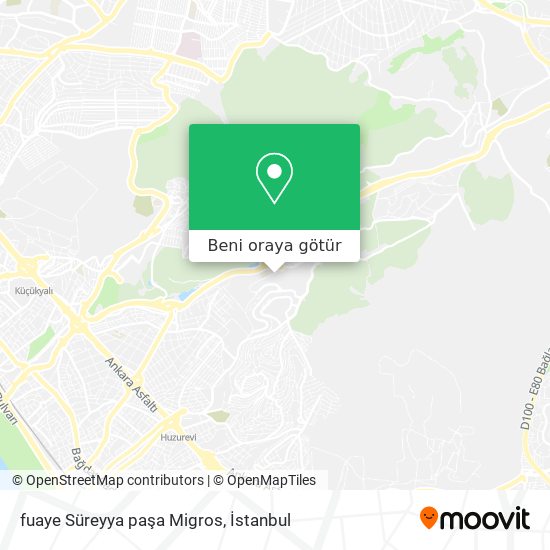 fuaye Süreyya paşa Migros harita