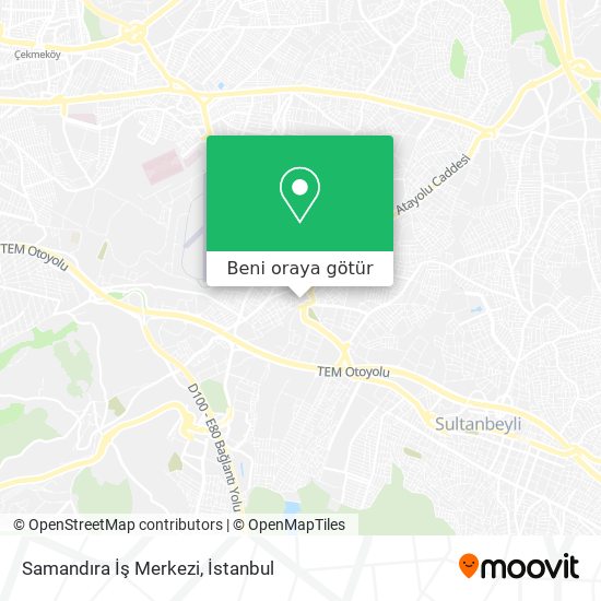 Samandıra İş Merkezi harita
