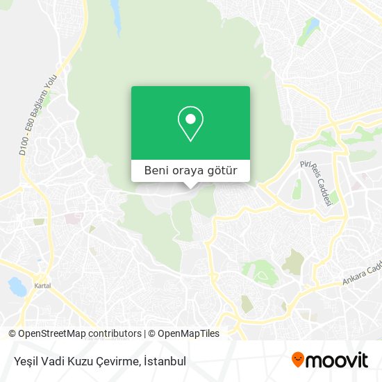 Yeşil Vadi Kuzu Çevirme harita