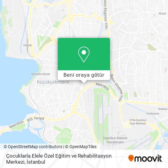 Çocuklarla Elele Özel Eğitim ve Rehabilitasyon Merkezi harita