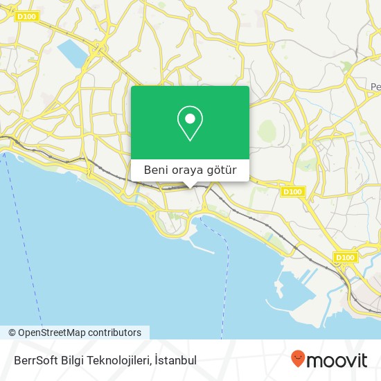 BerrSoft Bilgi Teknolojileri harita