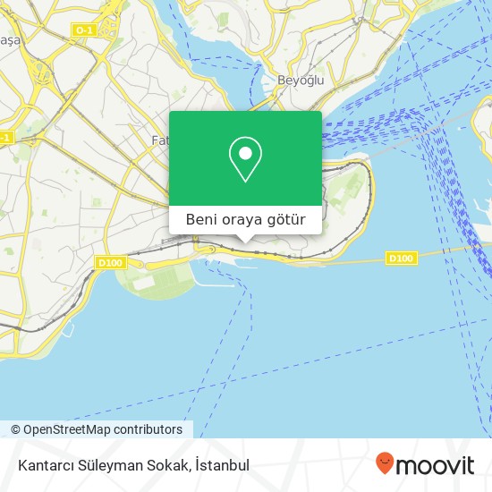 Kantarcı Süleyman Sokak harita